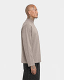T-shirt Lupetto Long Sleeve Tortora