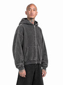 Felpa Zip Fumè Black