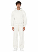 Completo Tuta Felpato White