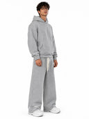 Completo Tuta Felpato Grey
