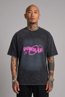T-Shirt Down In Black
