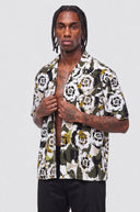 Camicia Flowers Green