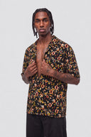 Camicia Hawaii Black