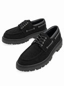 Mocassino Scamosciato Black
