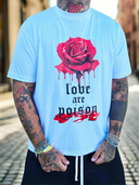 T-Shirt Roses White