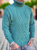 Maglione Collo Alto Reijnders Forest Green