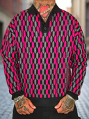 Maglione Polo Jamal Fuxia