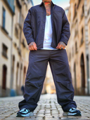 Completo Evrà Black 2 pezzi camicia + pantalone