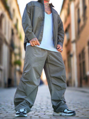 Completo Evrà Military Green 2 pezzi giacca + pantalone