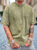 T-Shirt Marmorizzata Green