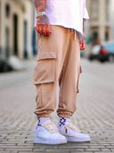 Pantalone Cargo Adly Beige