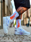 Calze Fuego White