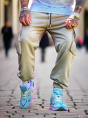Pantalone Cargo Kostic Camel
