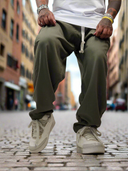 Pantalone Lino Japan Green