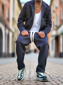Completo Marra Black 2 pezzi giacca + pantalone