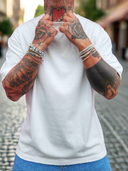 T-Shirt Sfrangiata White