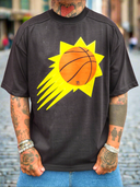 T-Shirt Present Day Basket Black