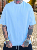 T-shirt Reverse Taglio Vivo White
