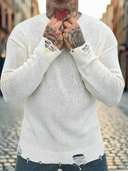 Maglione Strappato Cream