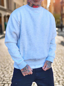 Felpa Girocollo Grey