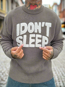 Maglione Don't Sleep Brown