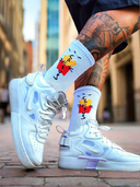 Calze Chips White