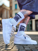 Calze Writer White
