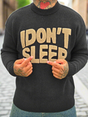 Maglione Don't Sleep Black