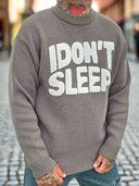 Maglione Don't Sleep Brown