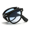 Occhiali Noon Pieghevole Black Blue Fumè