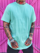 T-Shirt Arrotondata Menta