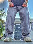 Pantalone Big Pocket Piombo