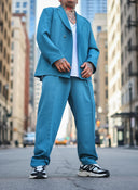 Completo Over Deluxe Petrolio