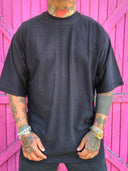 T-Shirt Over Plus Black