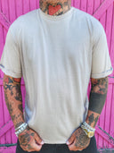 T-Shirt Filo Di Scozia Beige