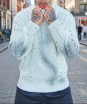 Maglione Strappato Paint White