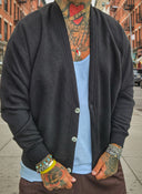 Cardigan Felpato Seattle Black