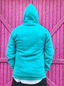 Felpa Regular Fit Turchese