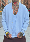 Cardigan Felpato Seattle Grey