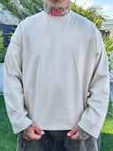 T-Shirt Big Over Plus Beige