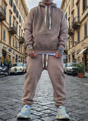 Completo Tuta Felpato Fango