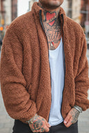 Felpa Teddy Zip Kinder