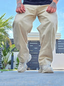 Pantalone Big Pocket Beige