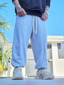 Pantalone Tuta Baloon Garzato Grey