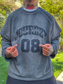 T-Shirt Raglan Deluxe Dark Grey