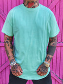T-Shirt Arrotondata Menta