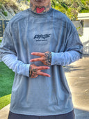 T-Shirt Raglan Curse Fumè Grey