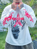 T-Shirt Raglan Star White