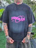 T-Shirt Down In Black
