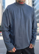 T-Shirt Raglan Piombo